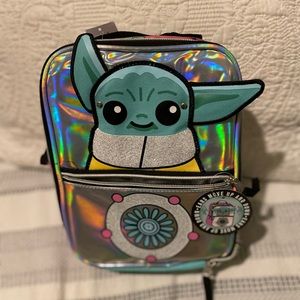 Disney Star Wars The Mandalorian Baby YODA Lunch Box Bag Color Multi NWT